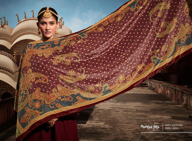 Mumtaz Iqra Heavy Pashmina New Exclusive Wear Fancy Dress Material Collection 